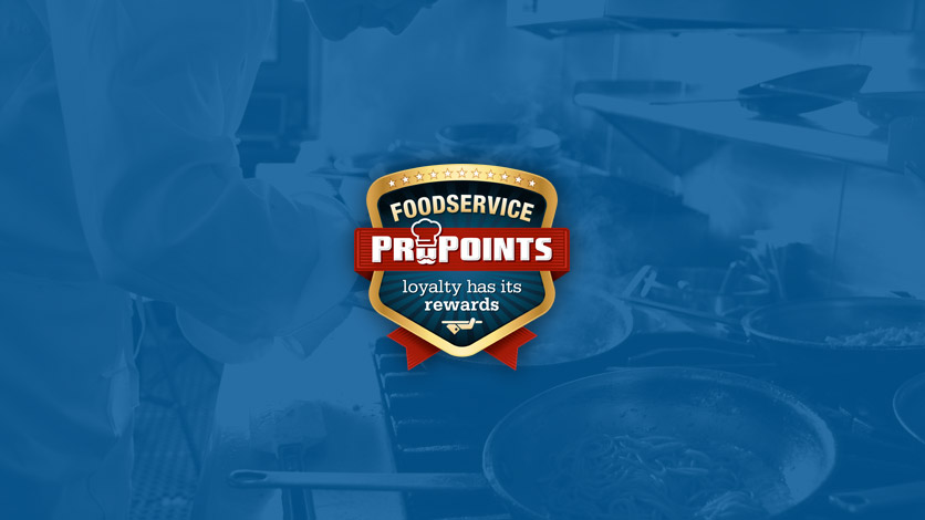 Food Service Pro Points Website